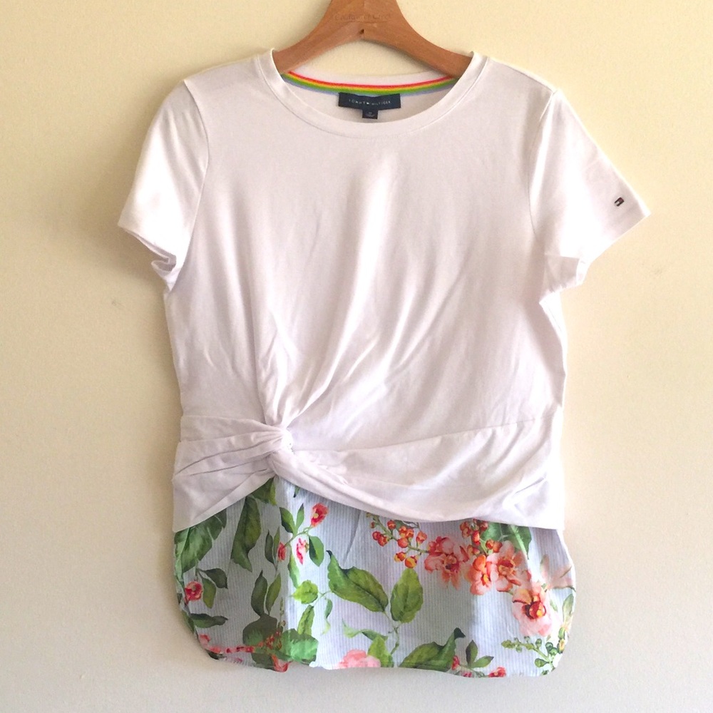 Tommy Hilfiger layered t-shirt NWOT size M
